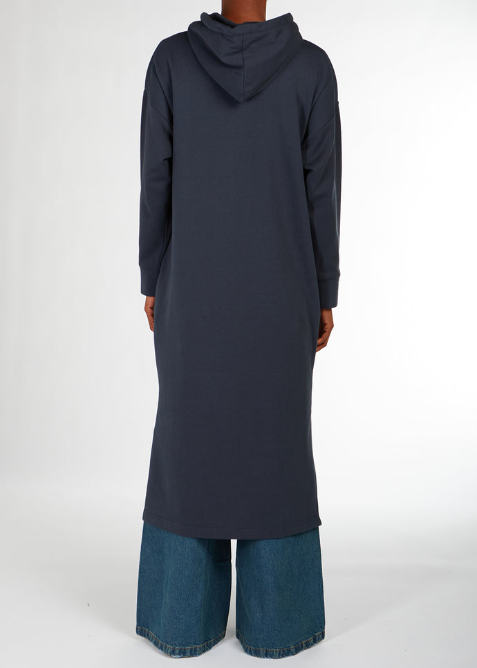 Cozy Fleece Hoody Navy | Coats & Cover Ups | Aab Modest Wear