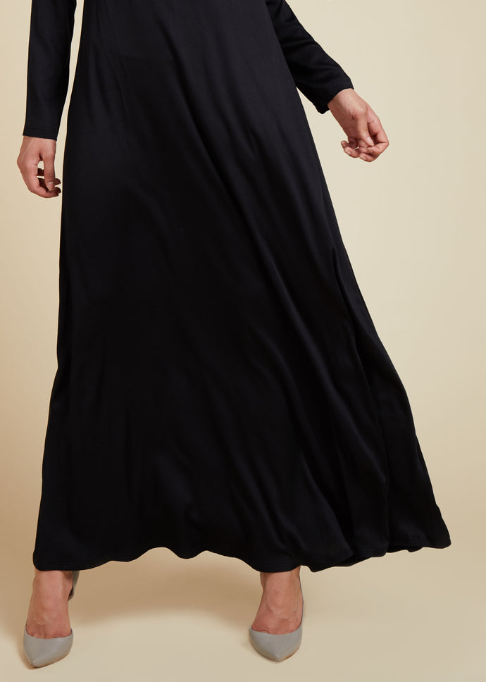 White Seam Abaya | Abayas | Aab Modest Wear