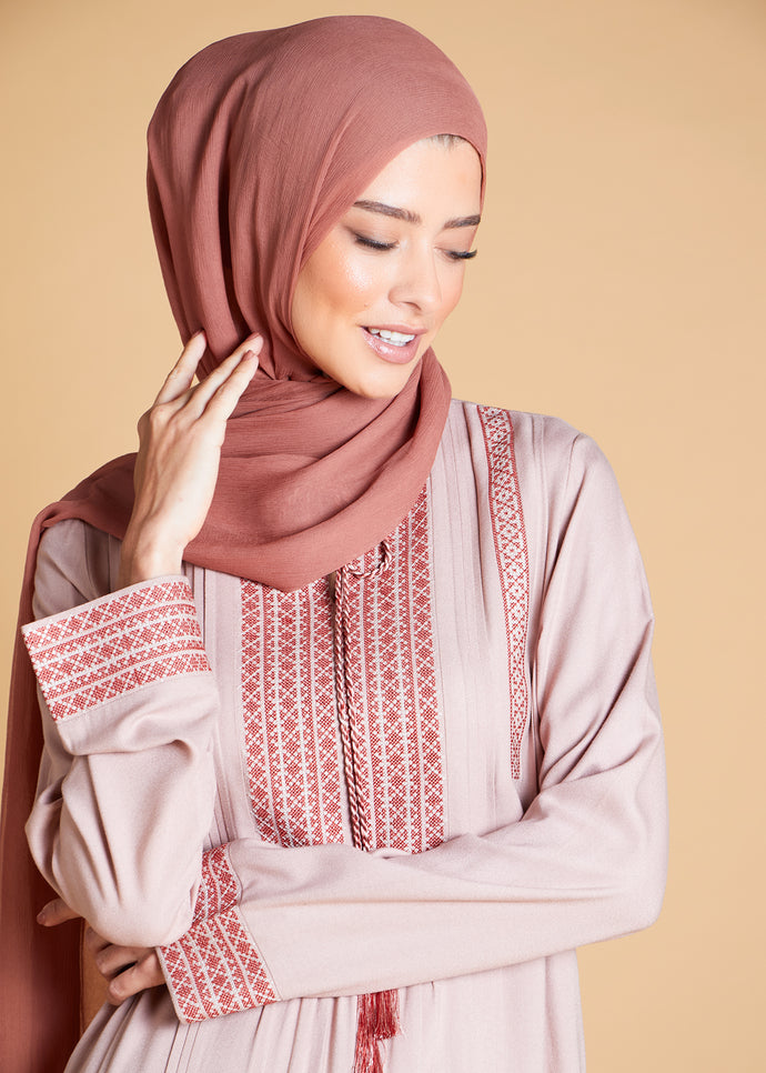 Cordoba Cross Stitch Abaya | Abayas | Aab Modest Wear
