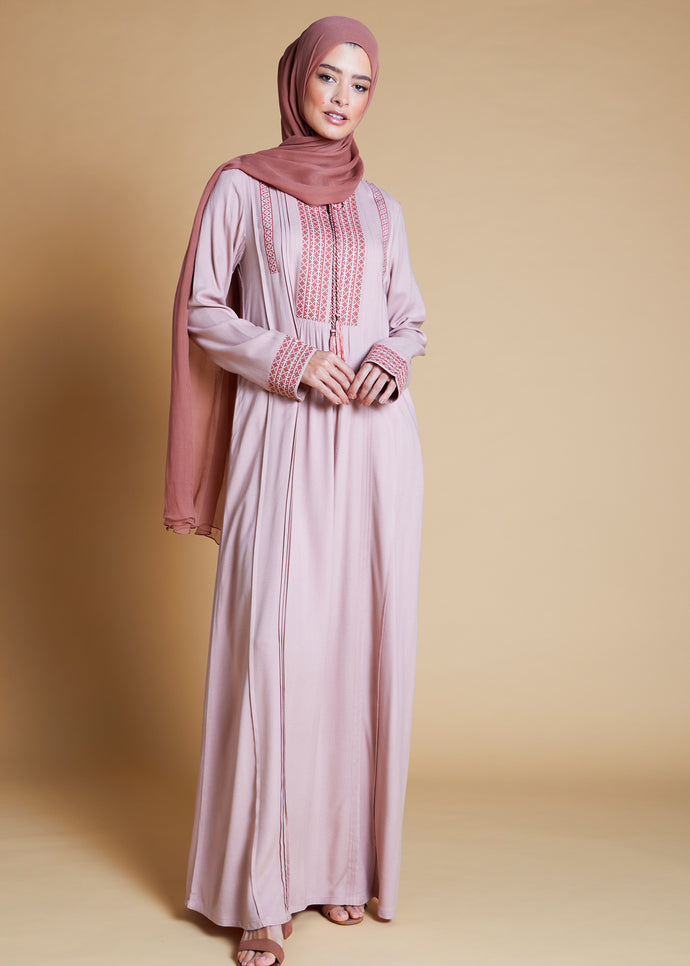 Cordoba Cross Stitch Abaya | Abayas | Aab Modest Wear