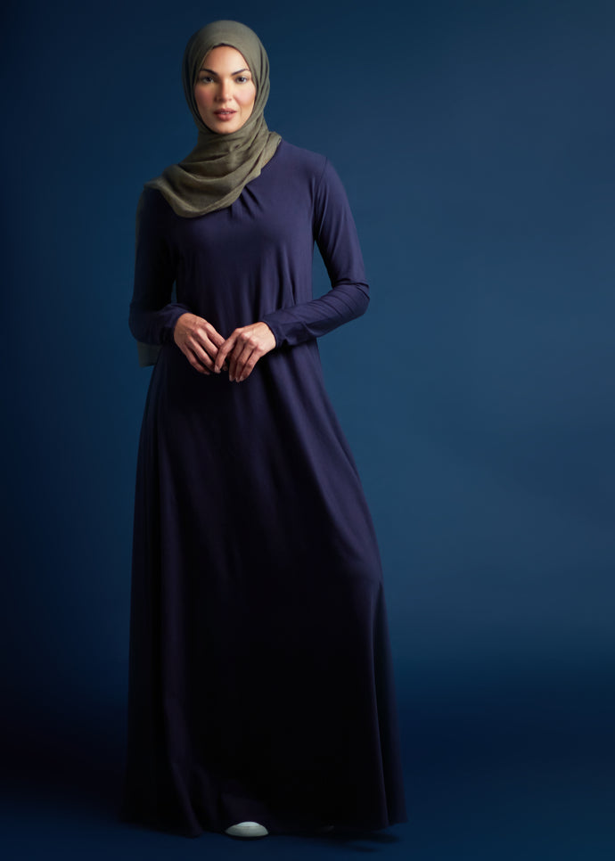Mulberry Abaya Navy