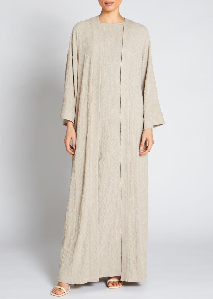 Cream Slip Dress