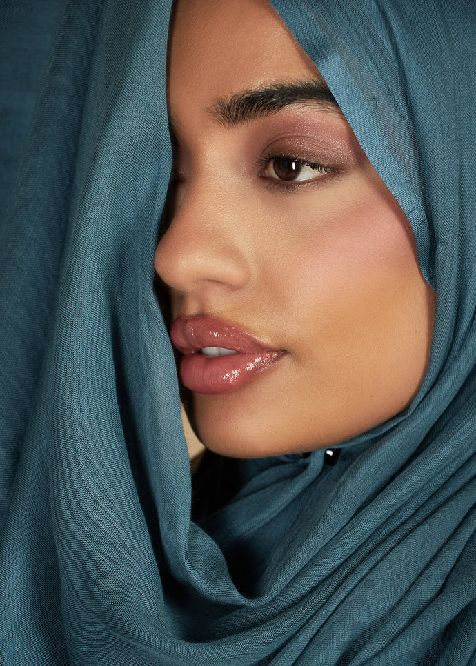 Mallard Blue Modal Hijab | Hijabs | Aab Modest Wear