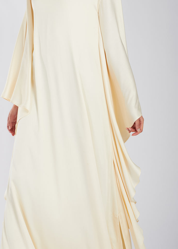 Floaty Kaftan Cream | Kaftans | Aab Modest Wear