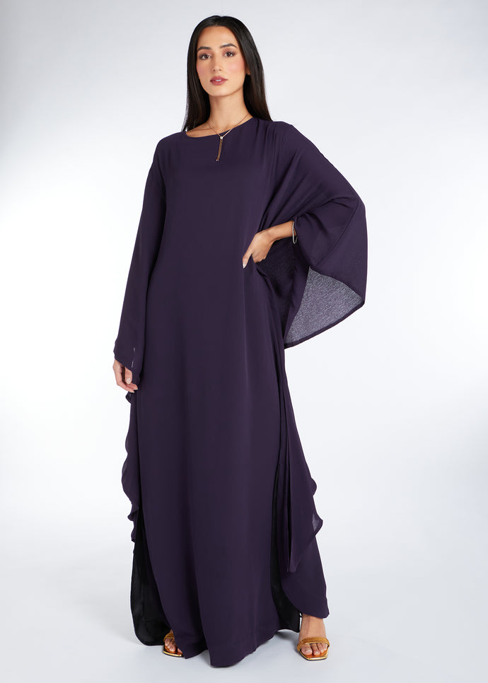 Floaty Kaftan Matte Purple