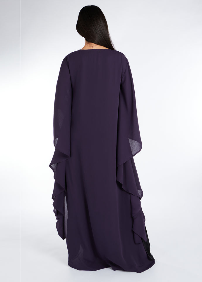 Floaty Kaftan Matte Purple