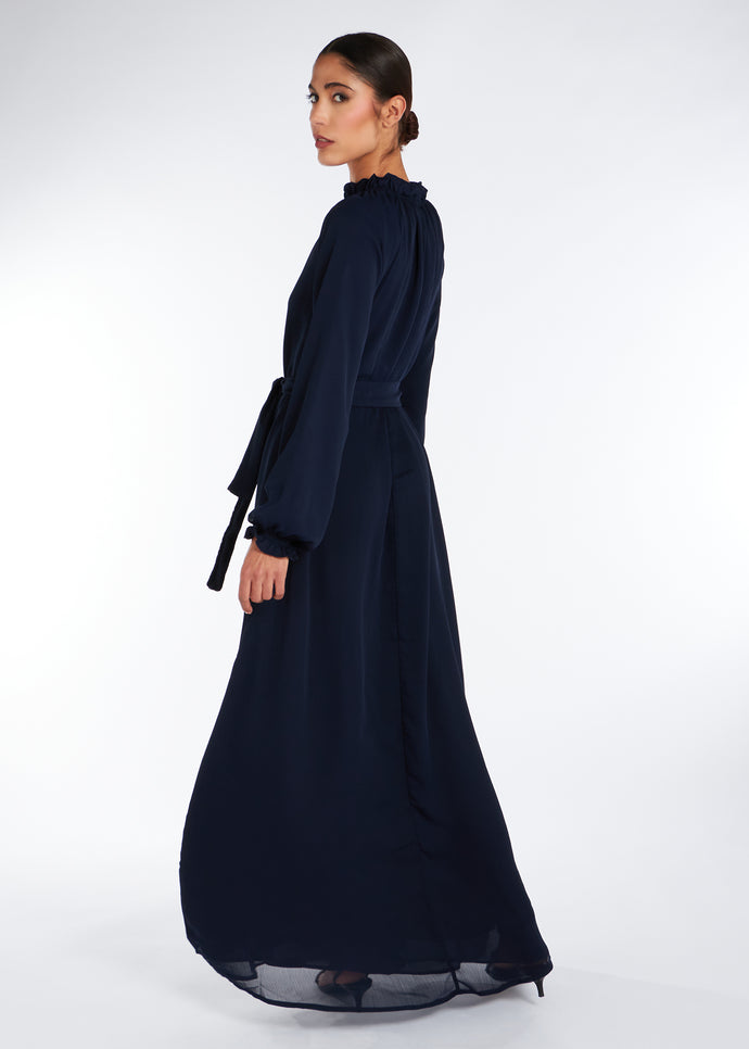 Midnight Blue Maxi Dress | Maxi Dresses | Aab Modest Wear