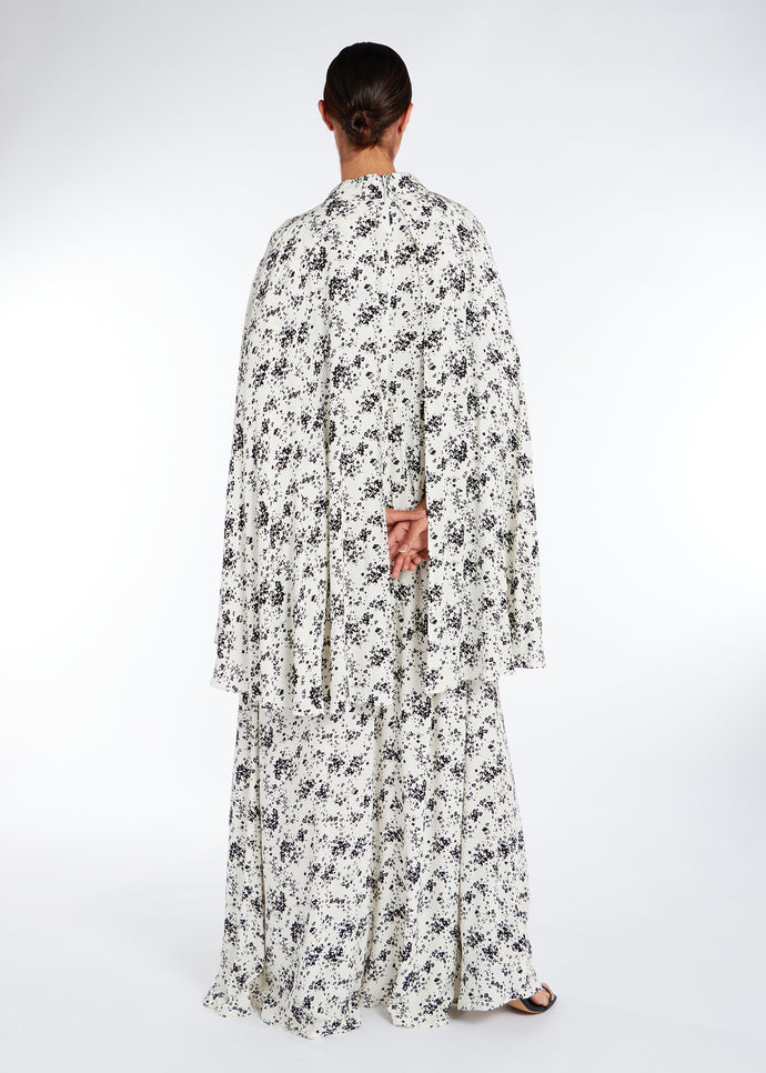 Butterfly Sleeve Maxi Dress