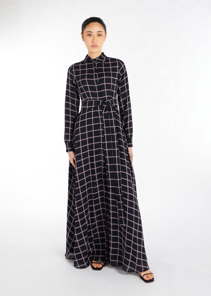 Nautical Maxi Dress