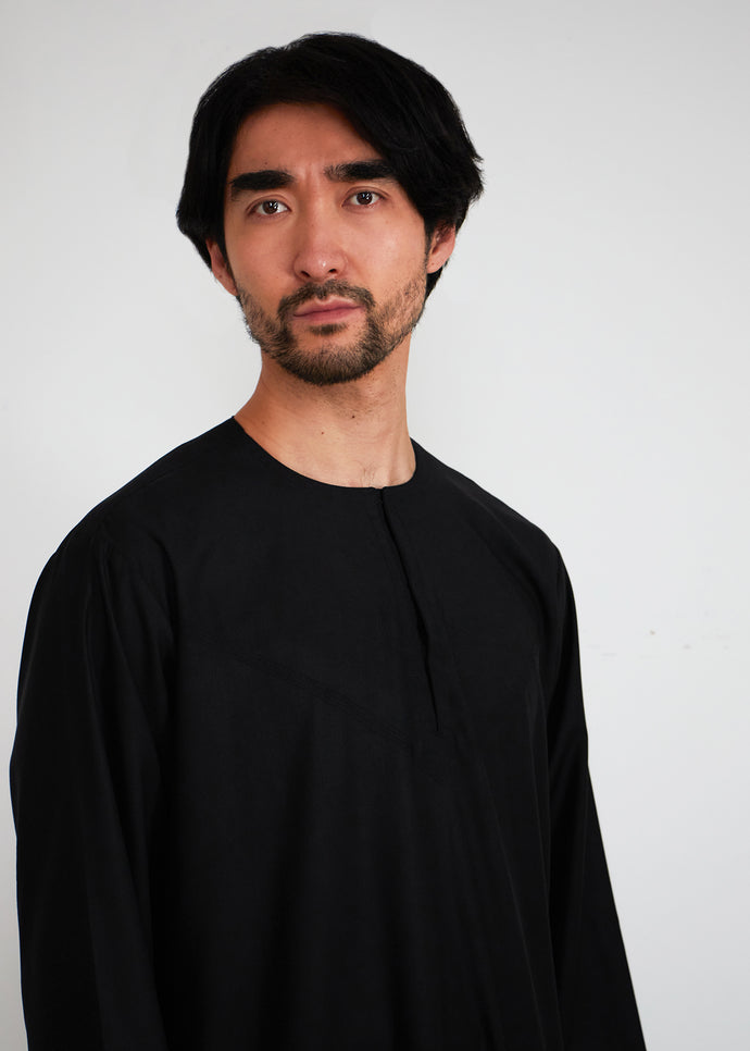 Omani Thobe Black