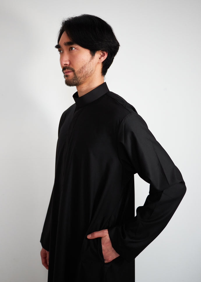 Classic Thobe Black | Thobes | Aab Modest Wear