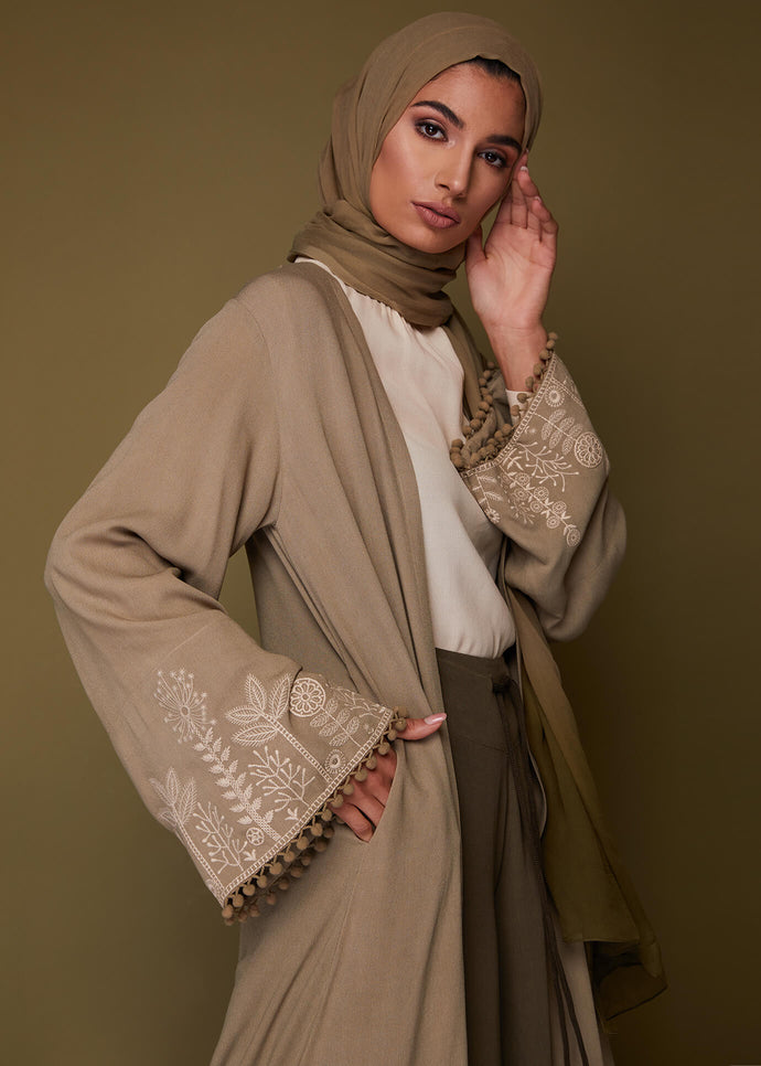 White Garden Kimono | Kimonos | Aab Modest Wear