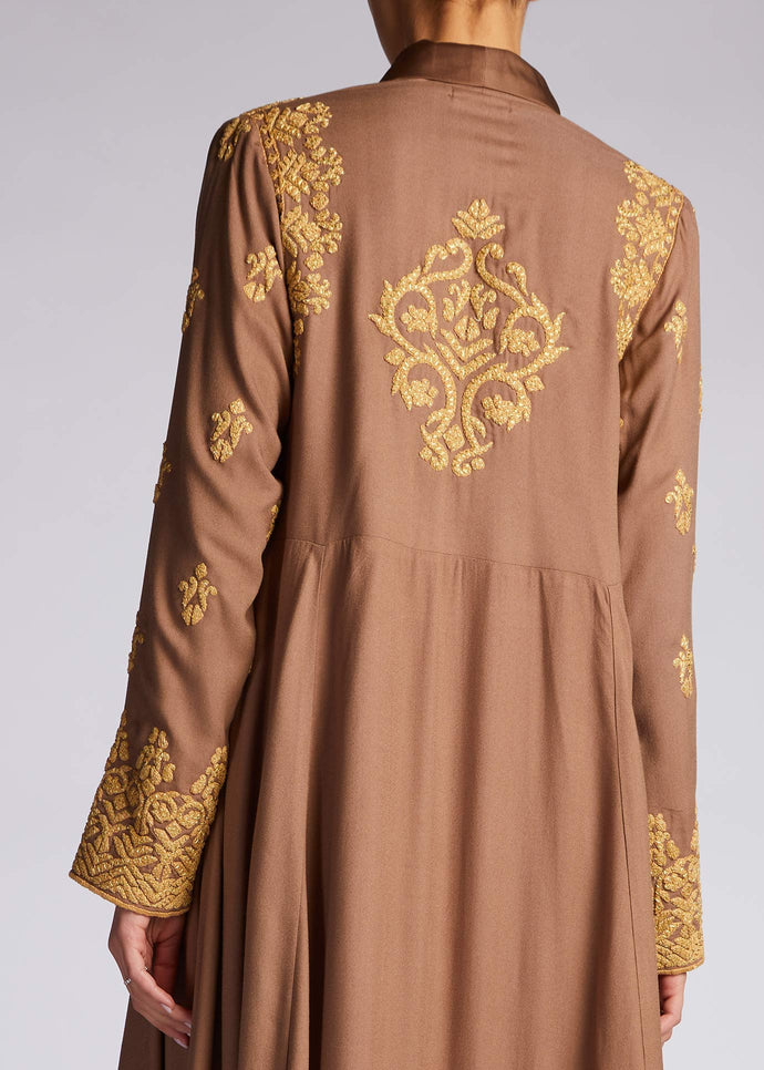 Dorada Abaya Nude | Abayas | Aab Modest Wear