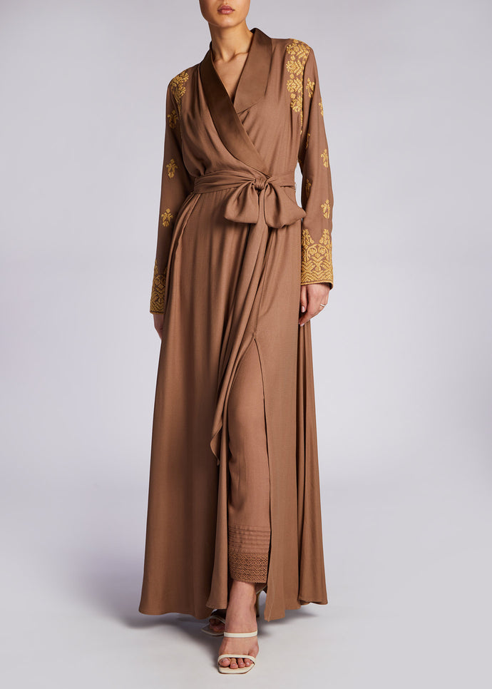 Dorada Abaya Nude | Abayas | Aab Modest Wear