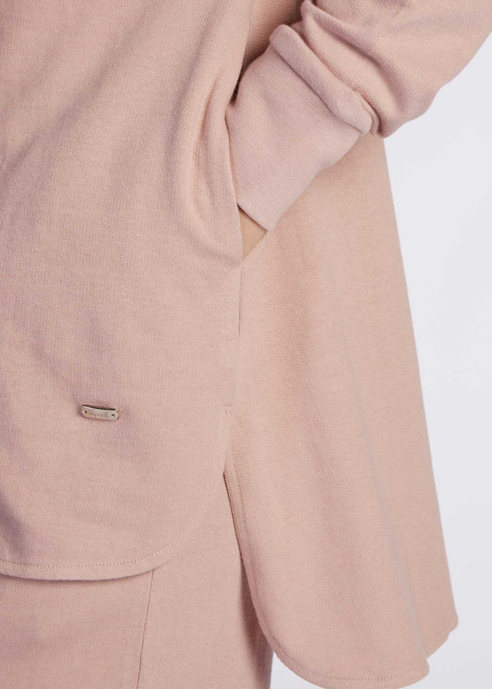 Cropped Cotton Hoody Pink | Aab Modest Activewear