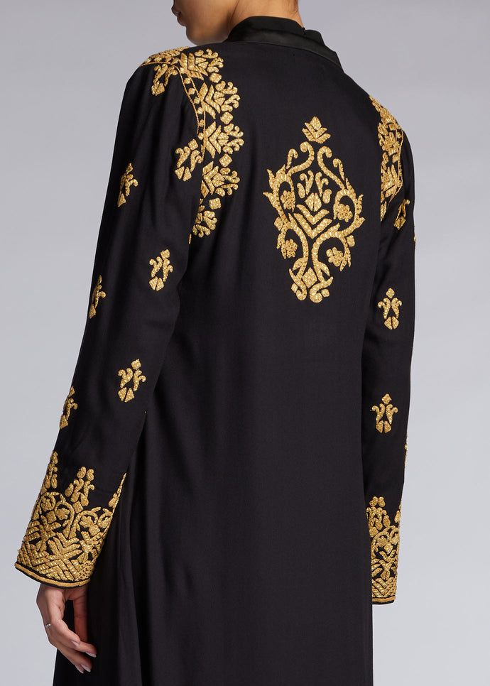 Dorada Long Jacket Black | Coats & Cover-Ups | Aab Modest Wear