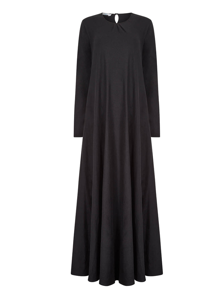 Mulberry Abaya Black