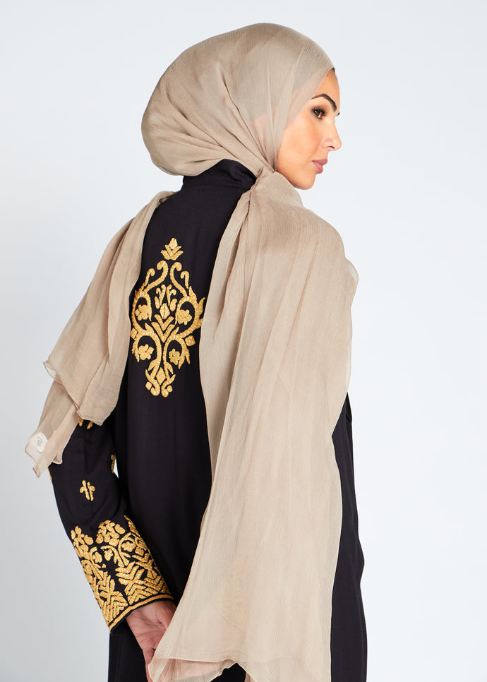 Dorada Long Jacket Black | Coats & Cover-Ups | Aab Modest Wear