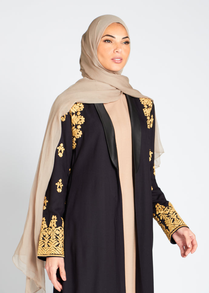 Dorada Long Jacket Black | Coats & Cover-Ups | Aab Modest Wear