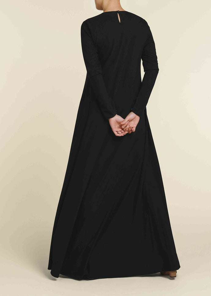 Mulberry Abaya Black