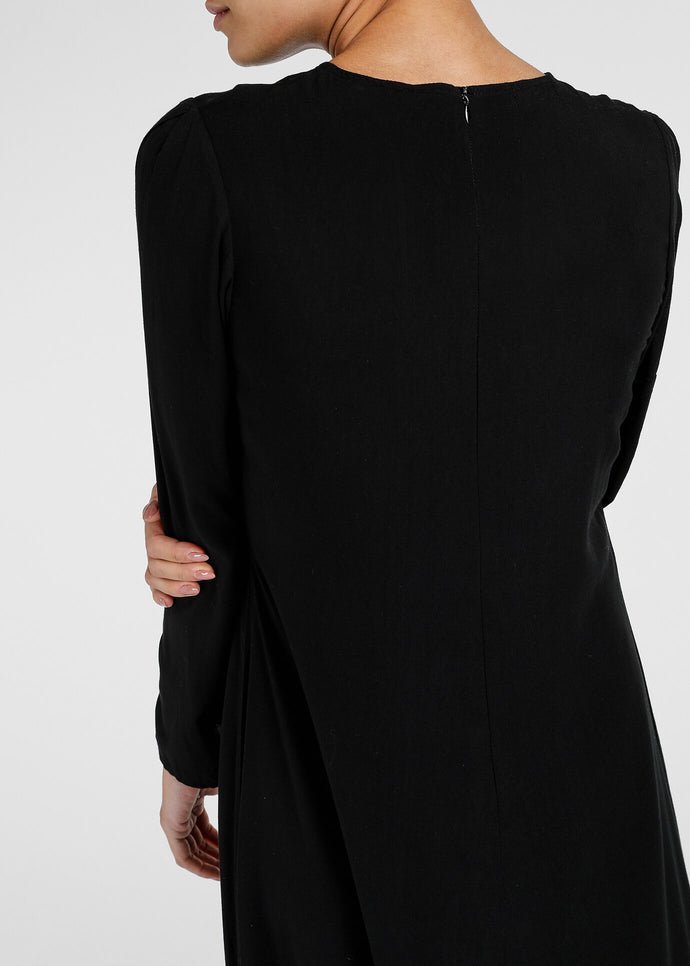 Long Line Abaya Black | Abayas | Aab Modest Wear