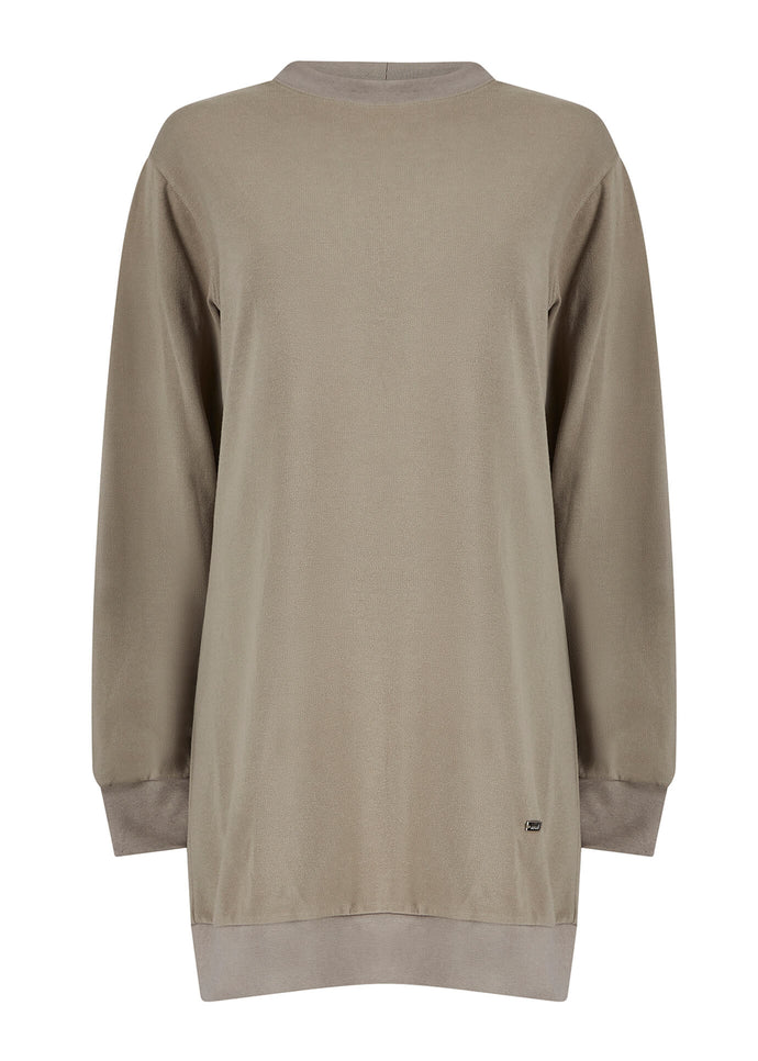 Modest Sweatshirt Khaki