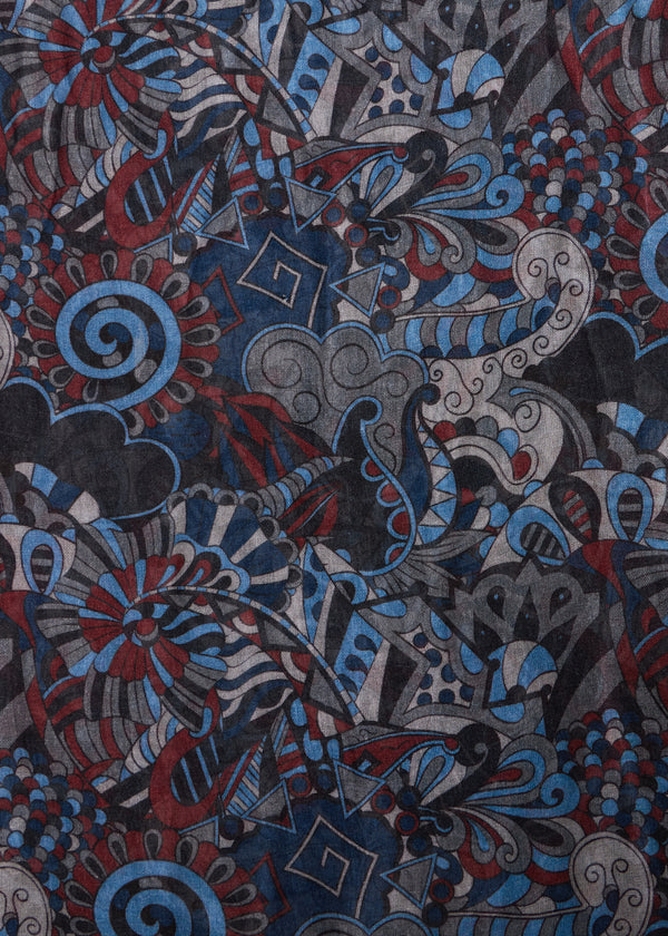 Abstract Blues Hijab