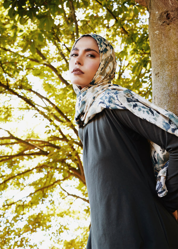 Mulberry Abaya Dark Green