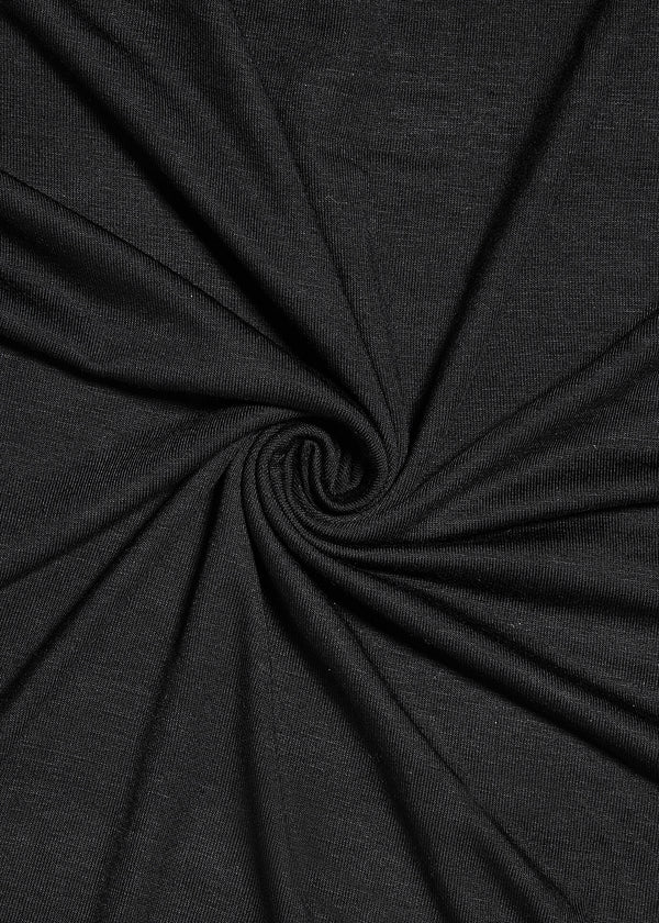 Premium Jersey Hijabs - Essential Black | Hijabs | Aab Modest Wear