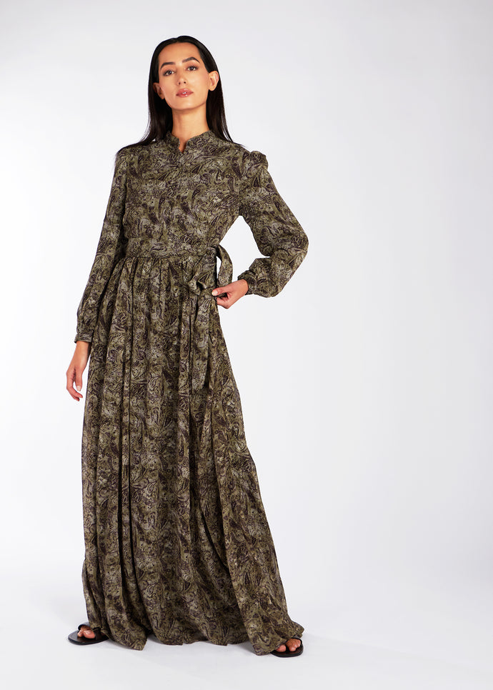 Autumn Paisley Maxi Dress | Maxi Dresses | Aab Modest Wear