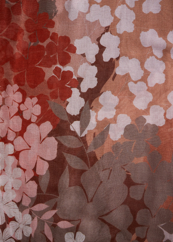 Sakura Print Hijab | Hijabs | Aab Modest Wear