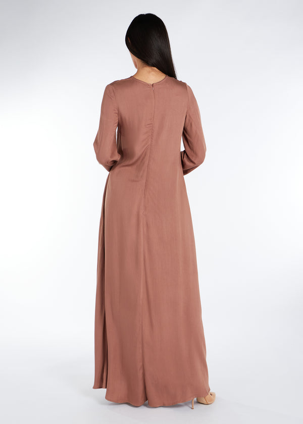 Long Line Abaya Umber | Abayas | Aab Modest Wear