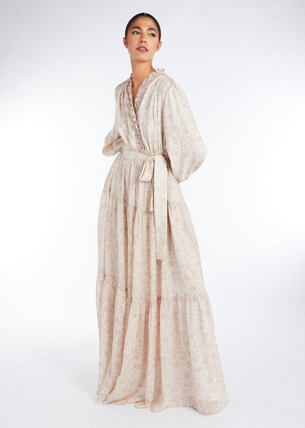 Volantes Maxi Dress | Maxi Dress | Aab Modest Wear