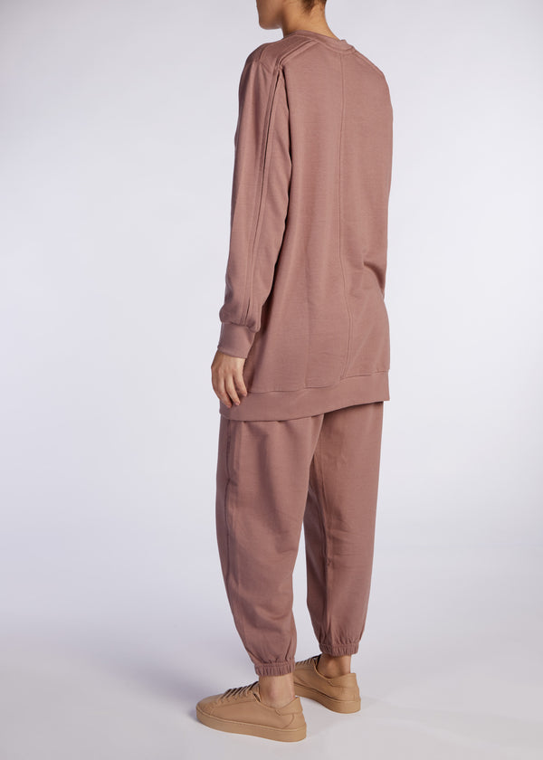 Modest Sweatshirt Taupe