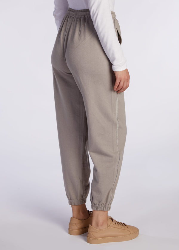 Cotton Track Pants Grey