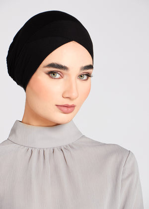 Side Cross Hijab Cap | Hijab Caps | Aab Modest Wear