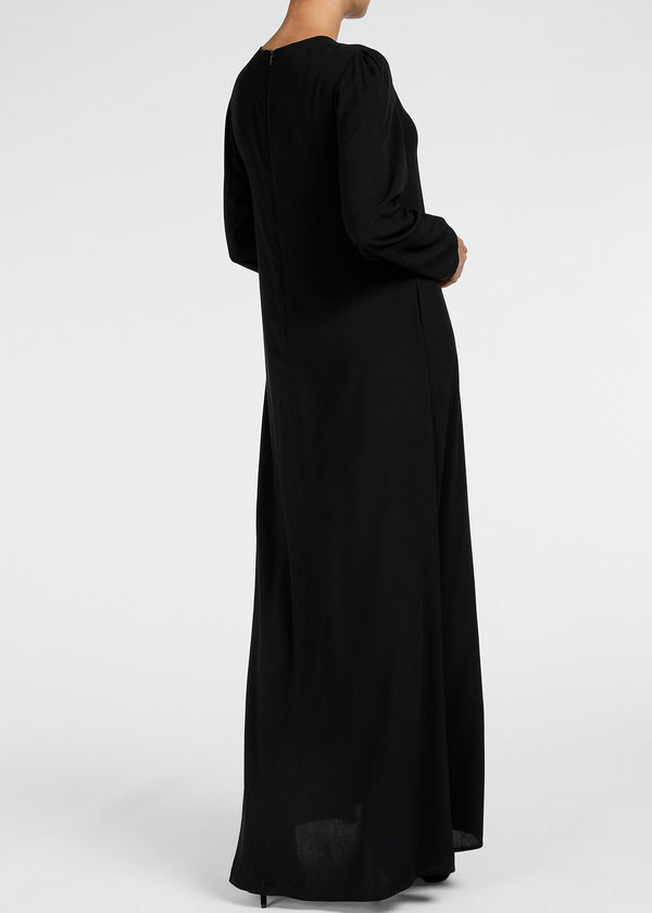 Long Line Abaya Black | Abayas | Aab Modest Wear
